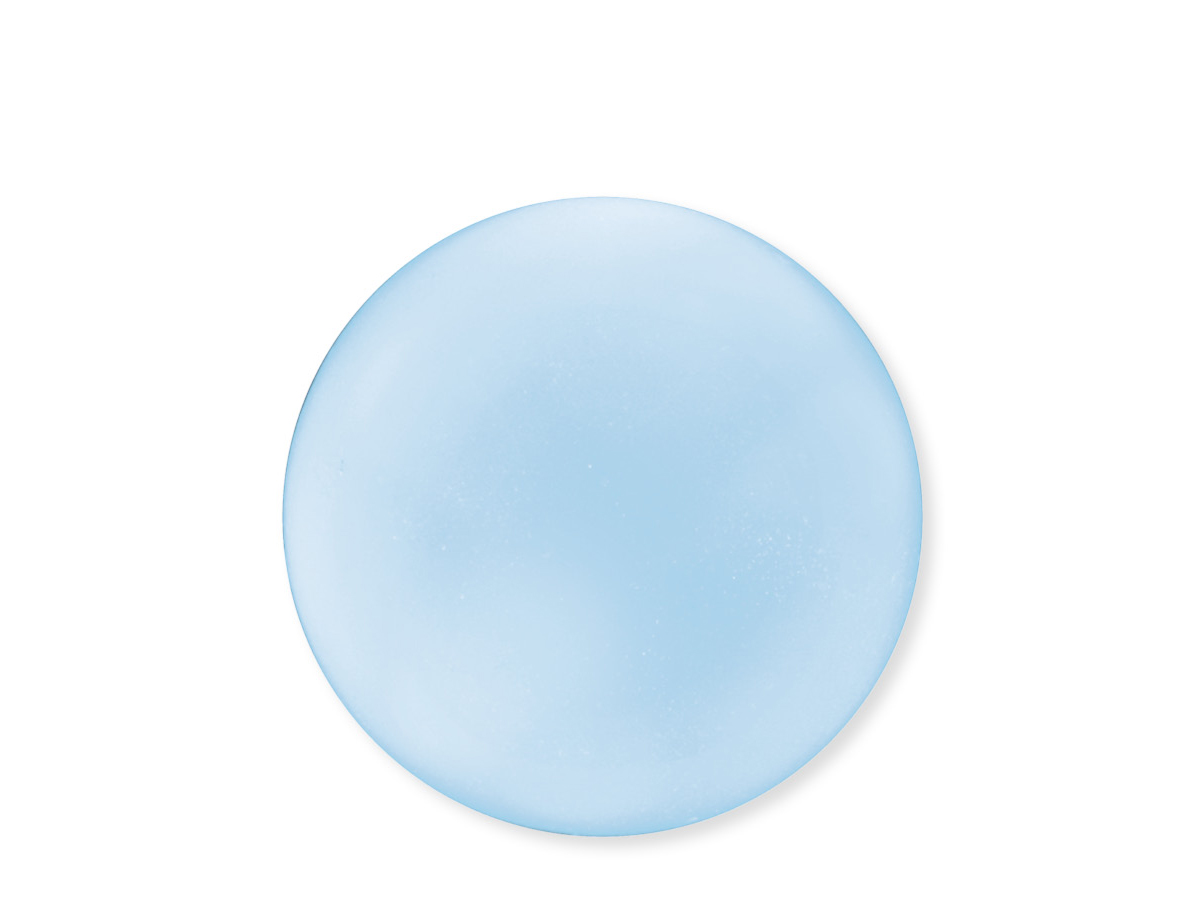 Engelsrufer ERS-HEAL-BA-XS HEAL Powerful Stone - Kraftstein - Blauer Achat Perle - 12 mm Gr. XS Runder blauer Achat Stein mit einer glatten Oberfläche und einem Durchmesser von 12 mm, ideal als Kraftstein für positive Energie und Wohlbefinden, Hersteller Engelsrufer.