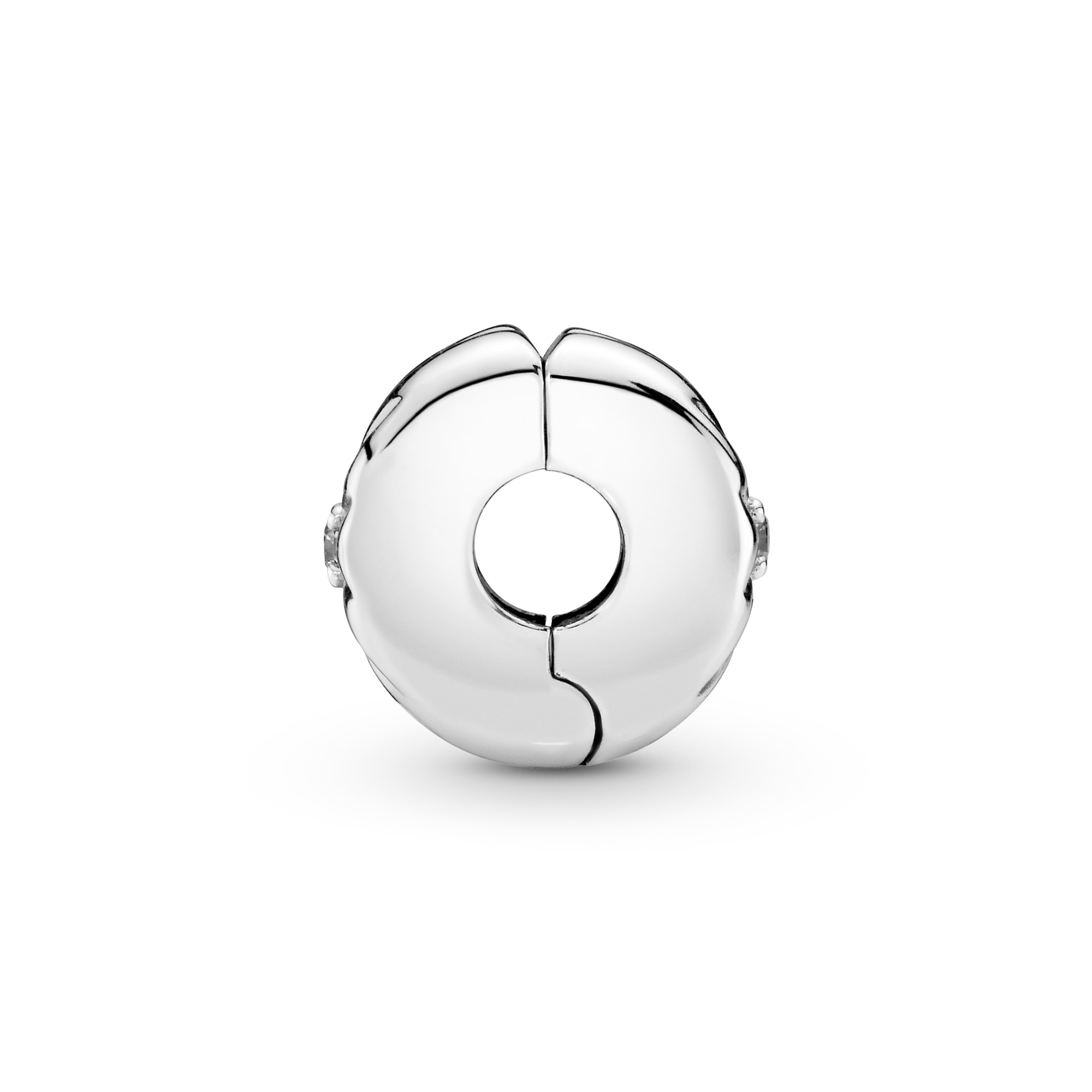 Pandora Sterling Silber CLIP Stopper + Zirkonia – Ansicht 2