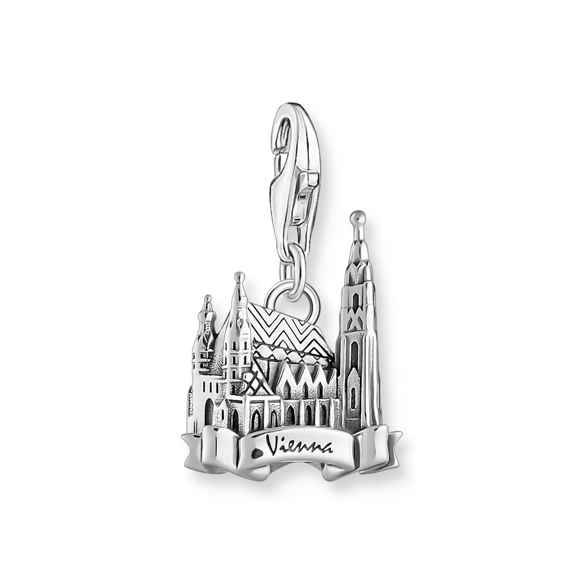 Thomas Sabo Charm-Anhänger - Stephansdom - Silber gesch.