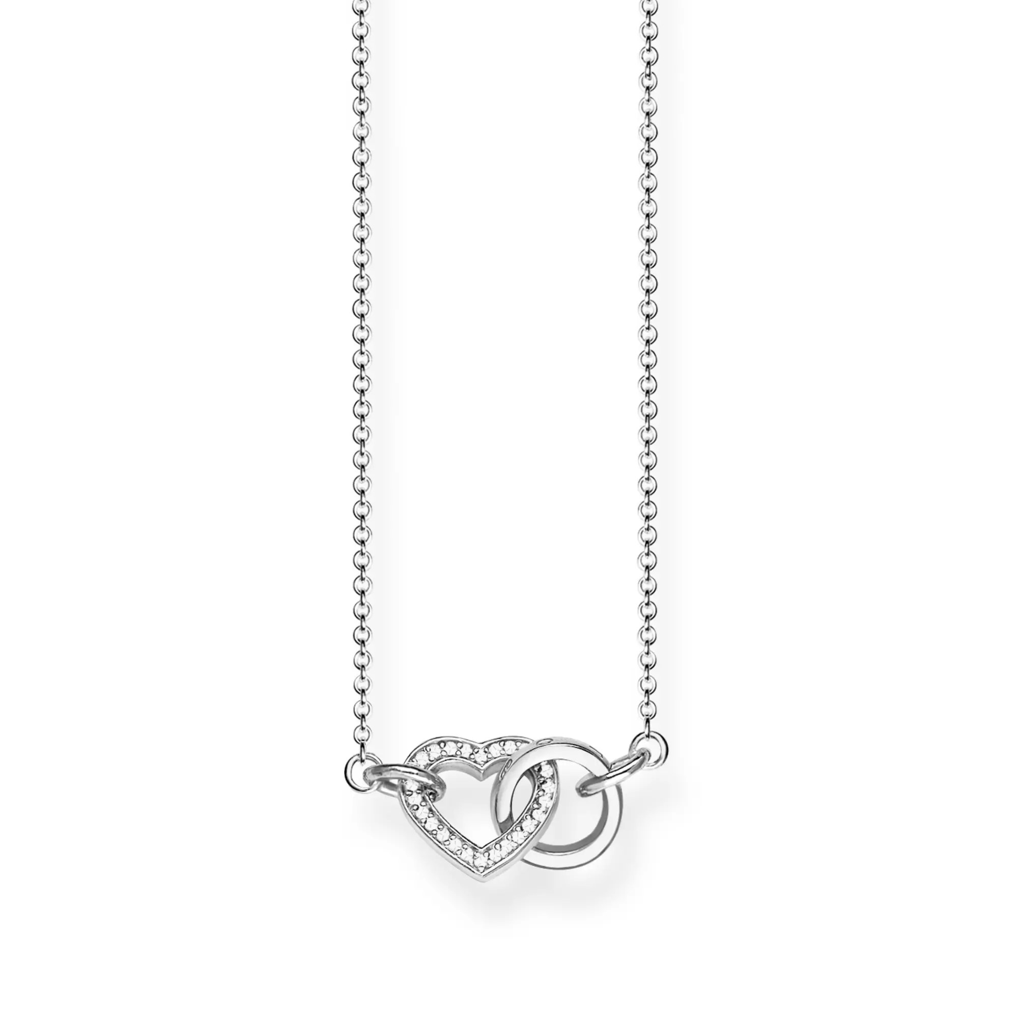 Thomas Sabo Kette Together Herz klein – Silber – 45 cm
