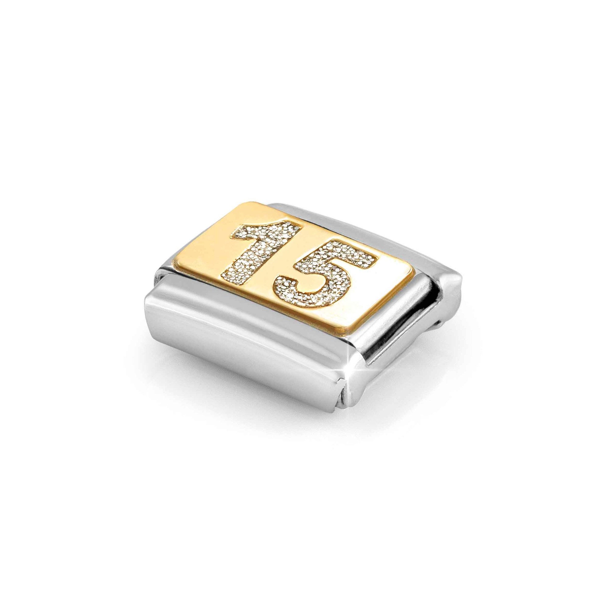 Nomination Zahl 15 - Element - Classic Gold – Ansicht 5
