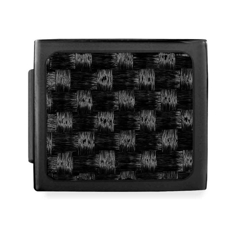 Nomination Composable Glam Charm Carbon-Optik schwarz - Edelstahl, PVD schwarz