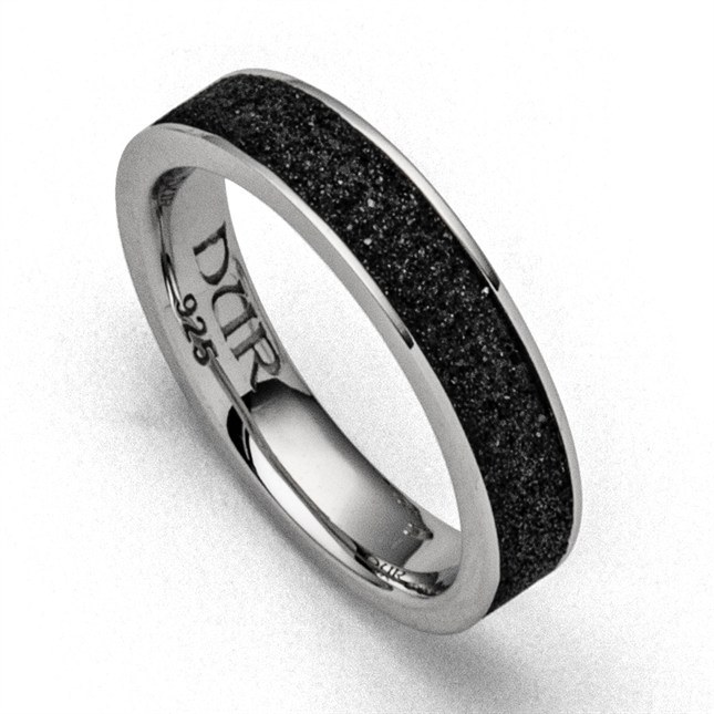 DUR Lavasand Ring Marina - Sterling Silber – Ansicht 3