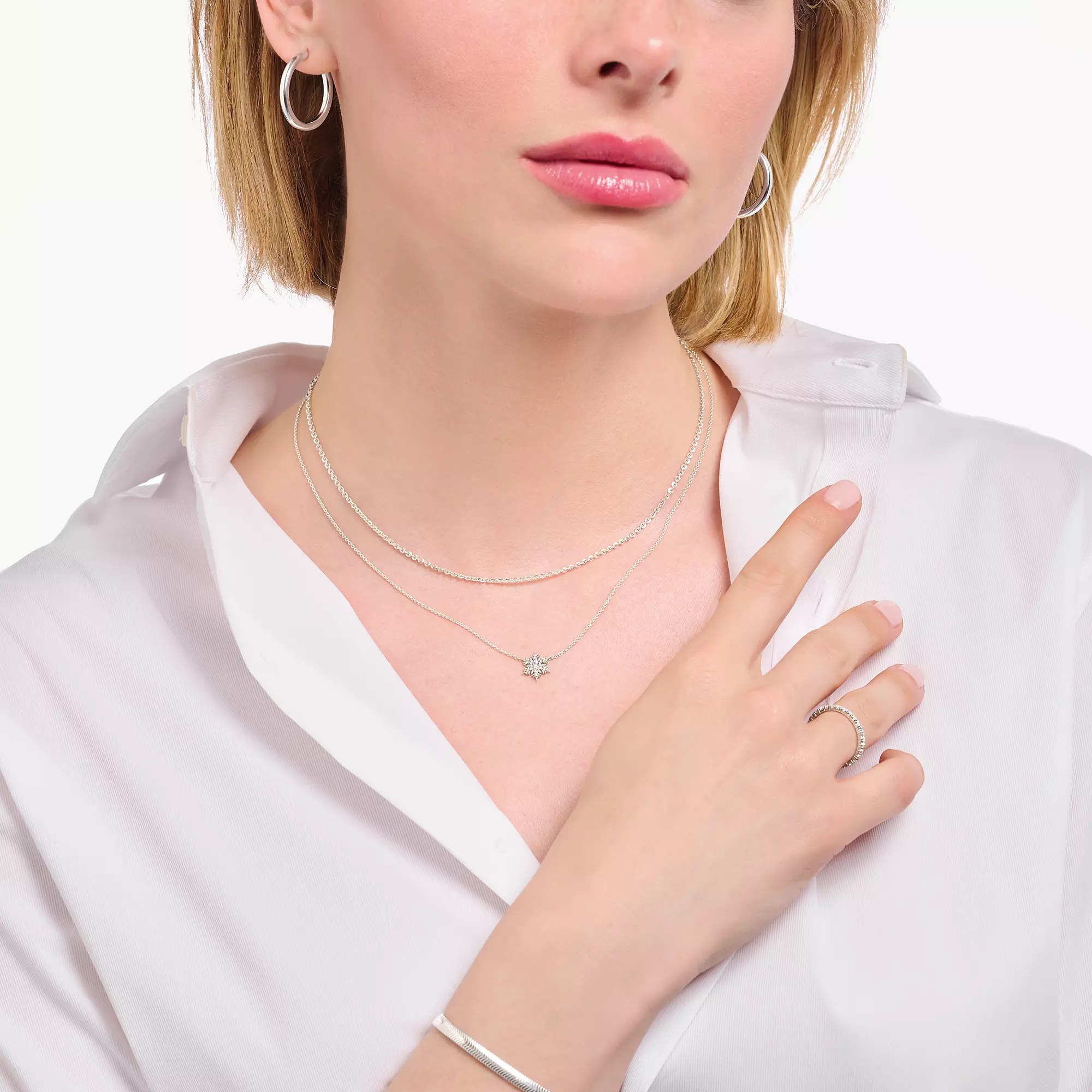 Thomas Sabo Chains & Necklaces Kette - Silber - 40-45 cm – Ansicht 4