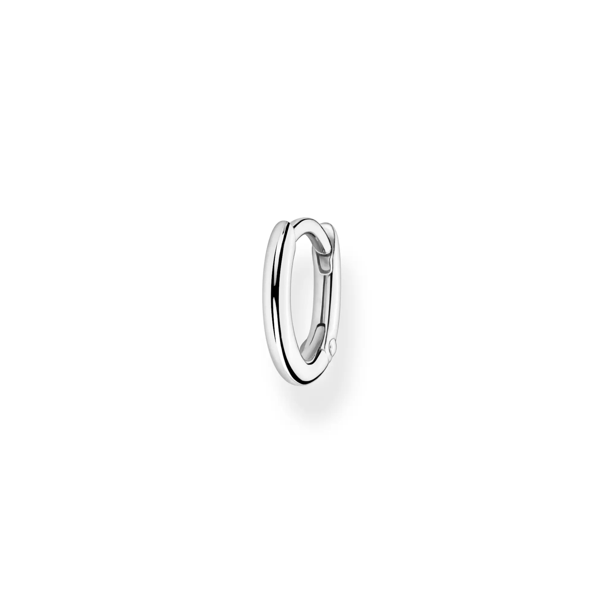 Thomas Sabo Einzel Creole klassisch silber – 12 mm hoch