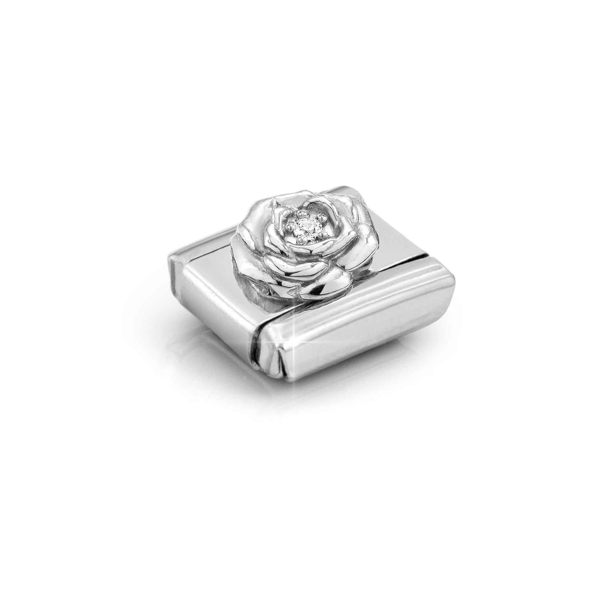 Nomination Composable Classic Charm Rose - Edelstahl, Sterling Silber, Zirkonia – Ansicht 4