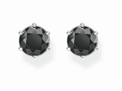 Ohrstecker von Thomas Sabo H1964-051-11 aus Silber mit schwarzen Zirkonia, elegant und zeitlos, ideal für jeden Anlass.