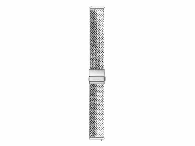 Metallarmband FMM.8918.STEM.3.K von Mondaine in Milanaise Edelstahl mit einer Breite von 18 mm, ideal als Ersatzarmband für Uhren. Bequem und stilvoll für jeden Anlass.
