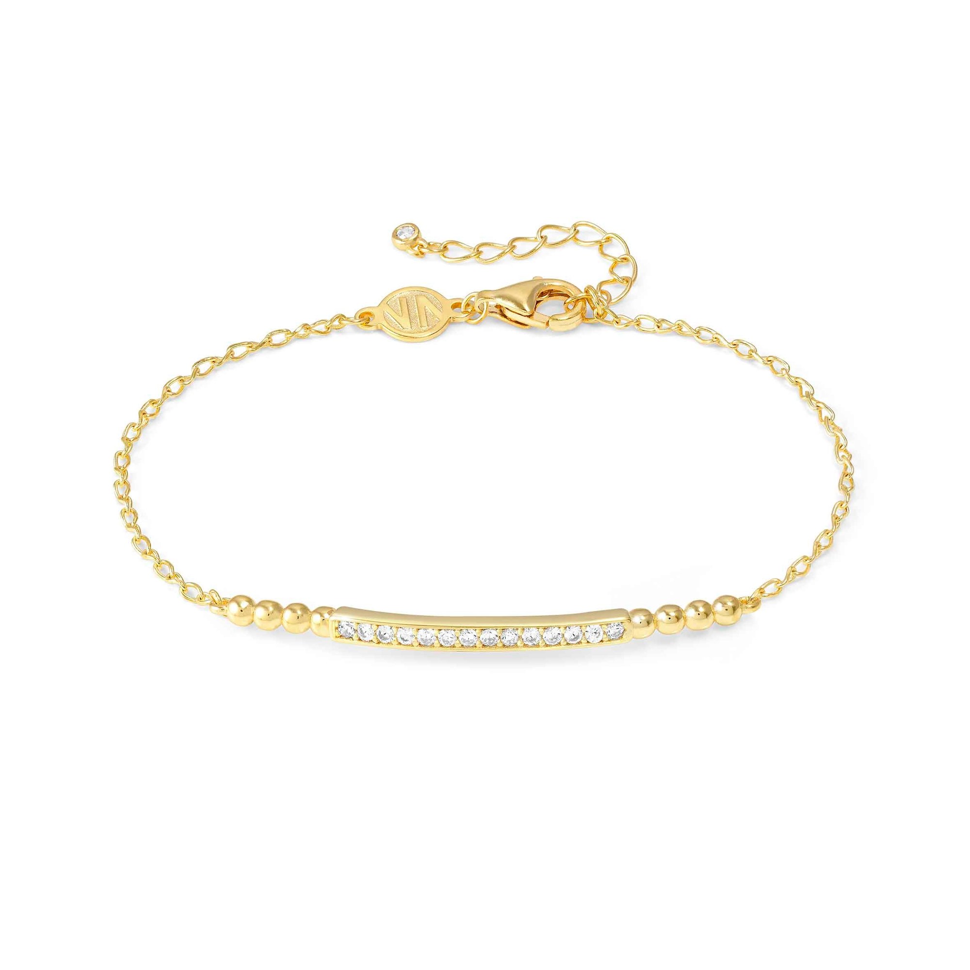 Nomination LoveCloud - Armband - Sterling Silber mit Goldauflage - 16-19 cm