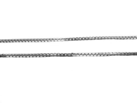 Silber Kette Venezianer Venetia mit einer Länge von 70 cm und einer Stärke von 1,6 mm, Hersteller Juwelier Harnisch, bis 1,9 mm. Elegantes, zeitloses Design.