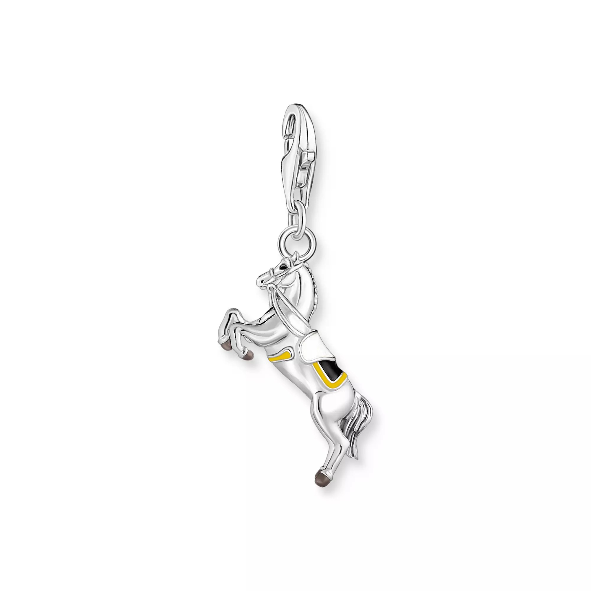 Thomas Sabo Charm-Anhänger - Lipizzaner - Silber gesch. & Kaltemail - mehrfarbig