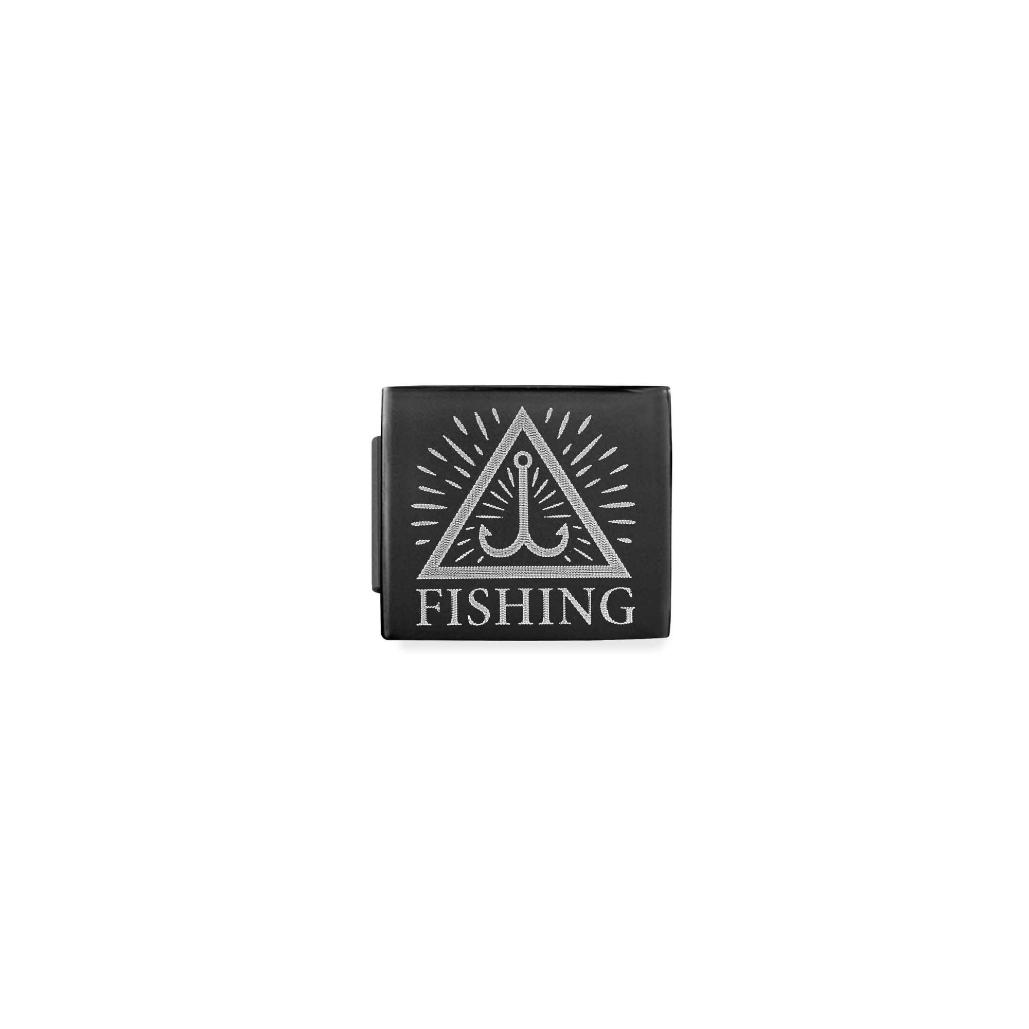 Nomination Composable Glam Charm Fishing schwarz - Edelstahl, PVD schwarz