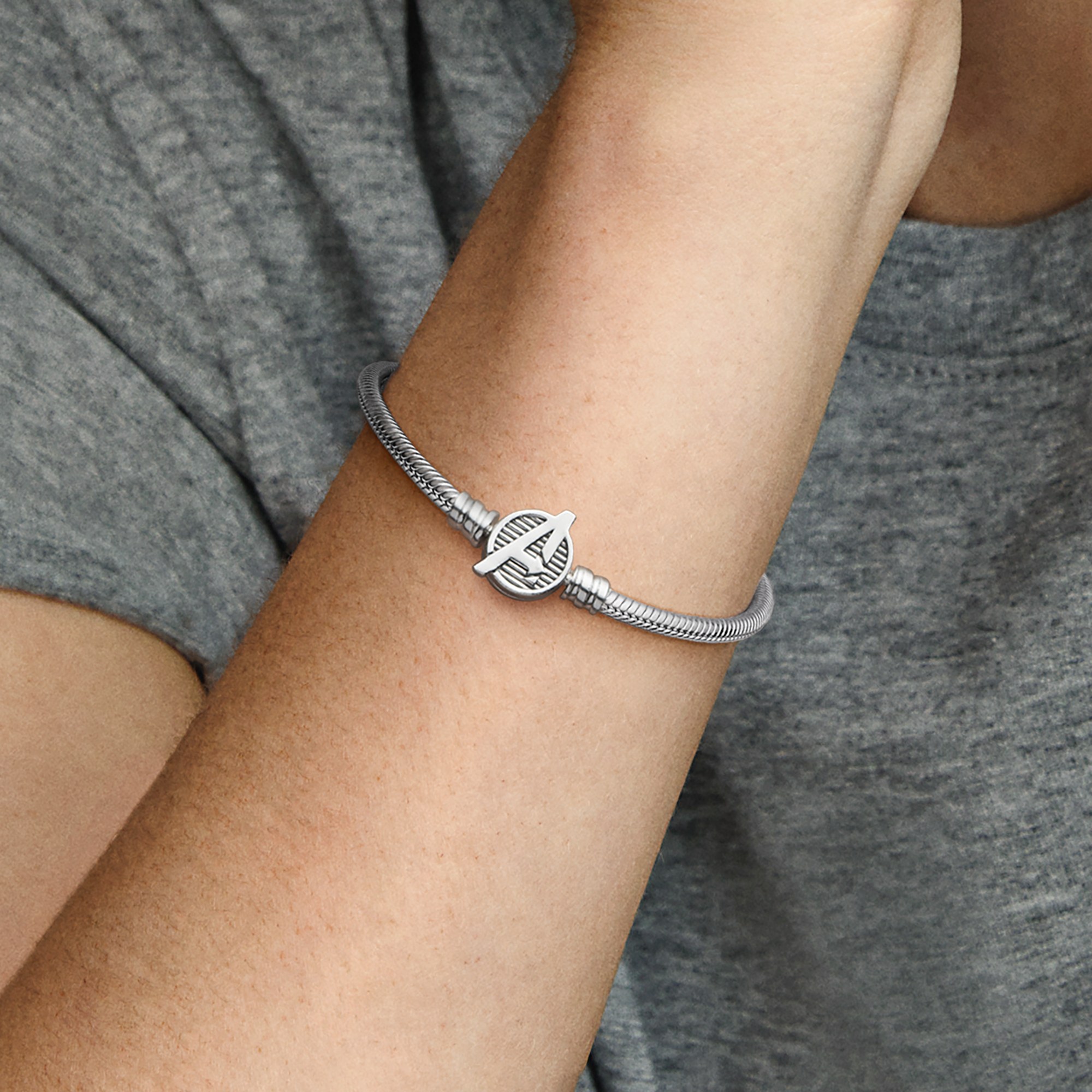 Pandora Armband - Marvel The Avengers Logo - Silber