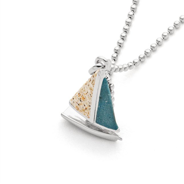DUR Anhänger Segelboot - P4197 - Sterling Silber – Ansicht 2