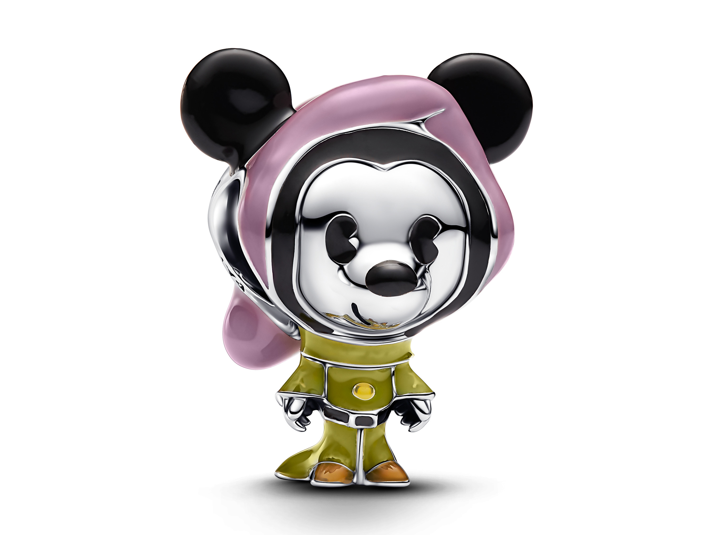 Pandora 794761C01 - Disney Micky Maus Seppel Charm - Sterling Silber - Emaille Gelb