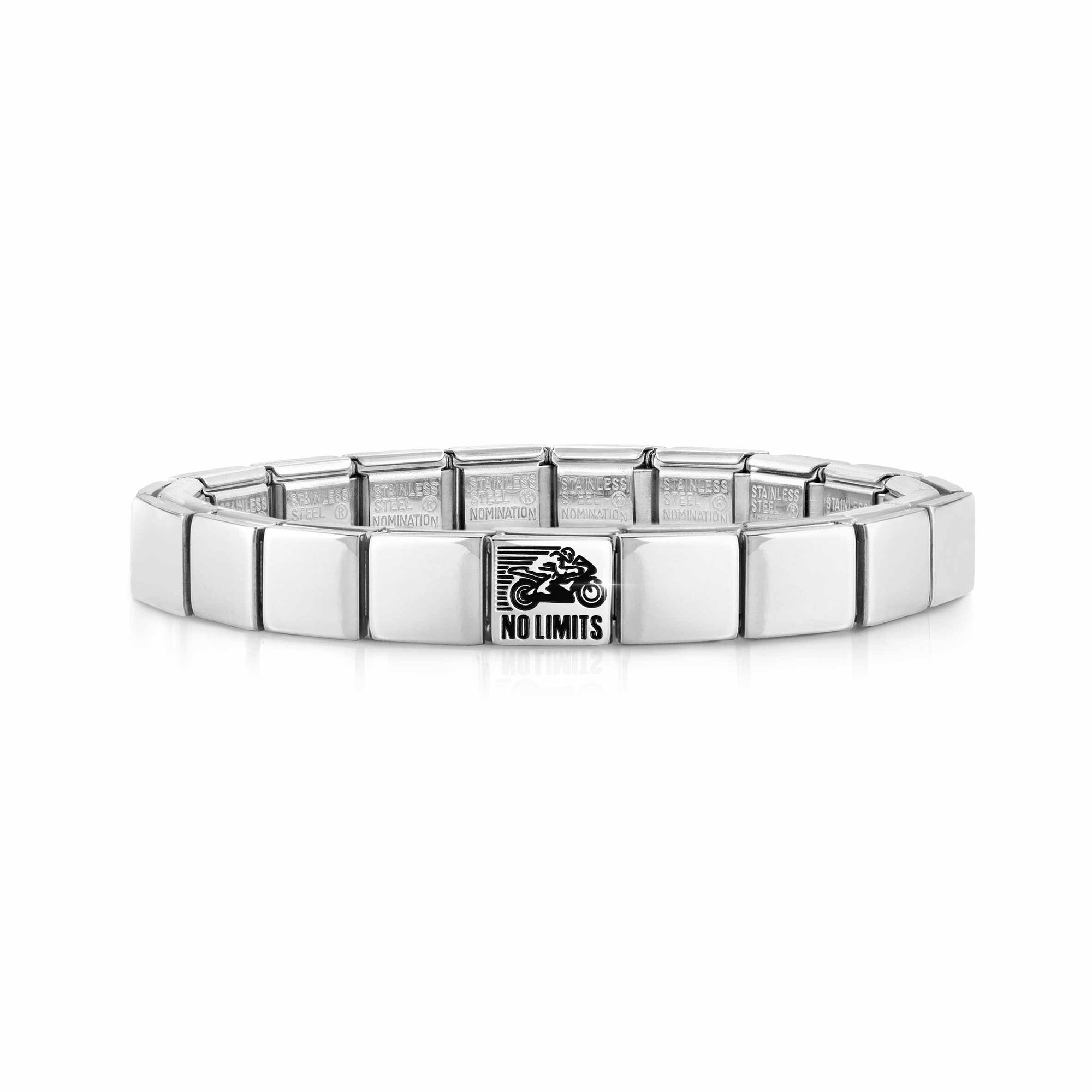 Nomination GLAM Armband - Edelstahl - Moto NoLimits