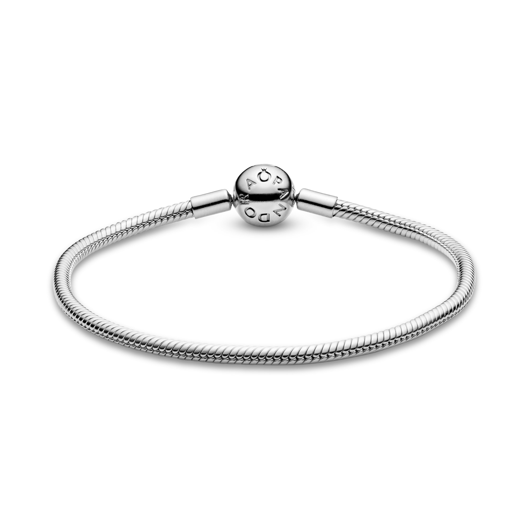 Pandora Armband GEWINDEFREI - Silber KUGEL - Verschluss – Ansicht 3