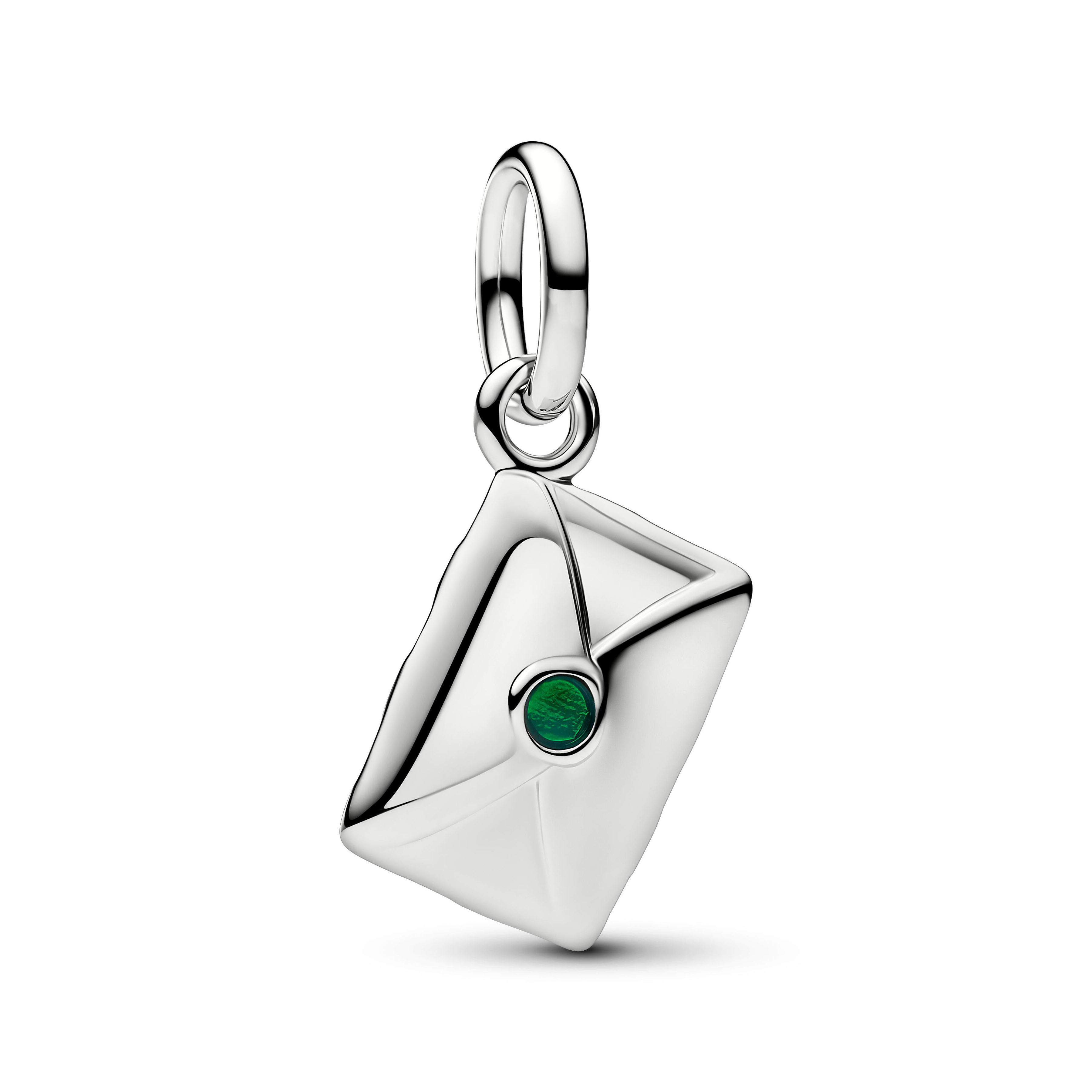 Pandora Moments - Hänge-Charm Brief Weihnachtsmann - Sterling Silber - 795065C01