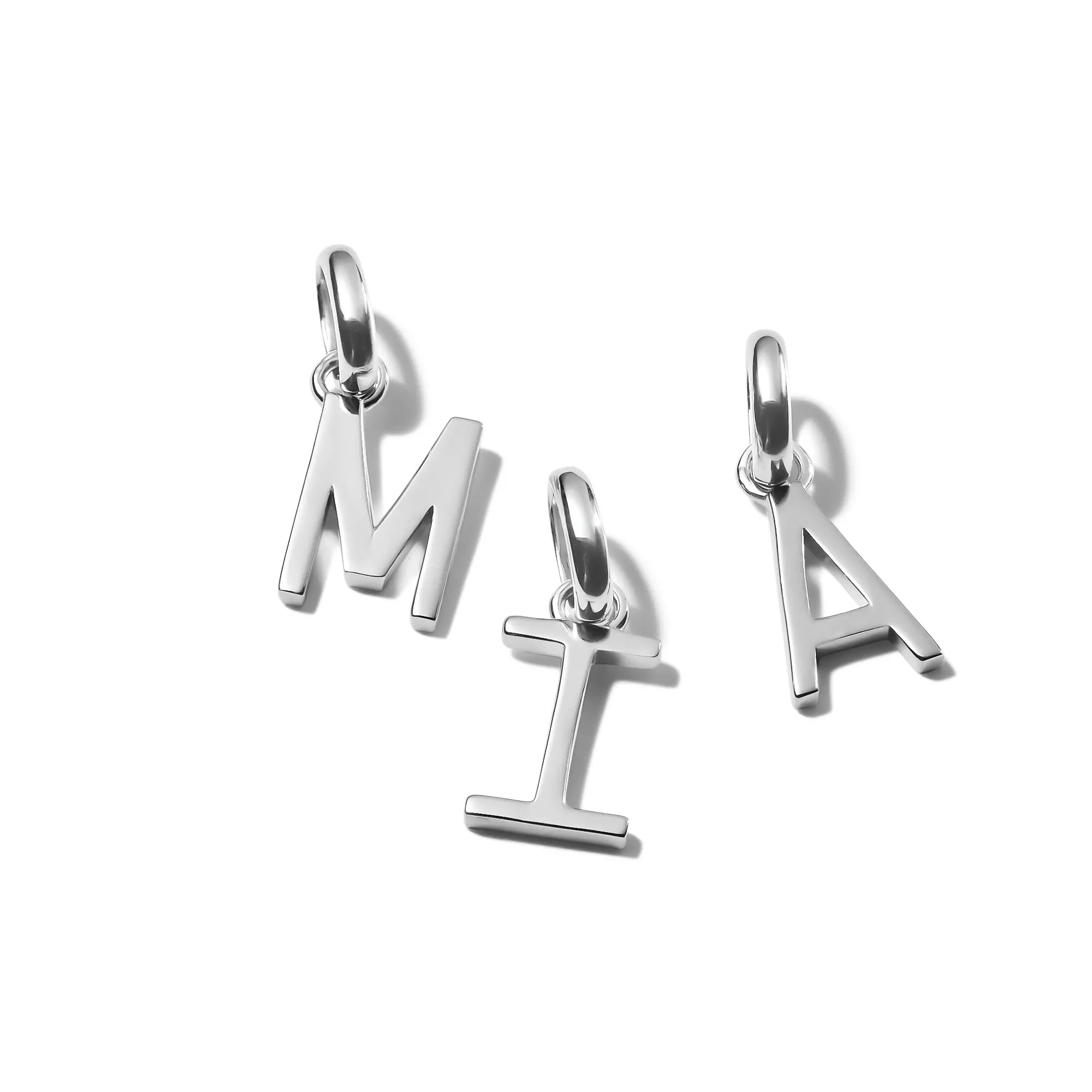 Thomas Sabo Connect - Buchstabe A - Charm mit Öse - Silber – Ansicht 3