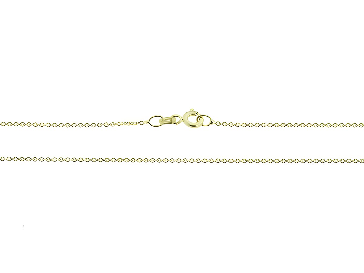 Gold Ankerkette 38 cm kurz Drahtstärke 30 1,2 mm von Juwelier Harnisch Gold 333, filigranes Design mit praktischem Karabinerverschluss, ideal für tägliches Tragen oder elegante Anlässe.
