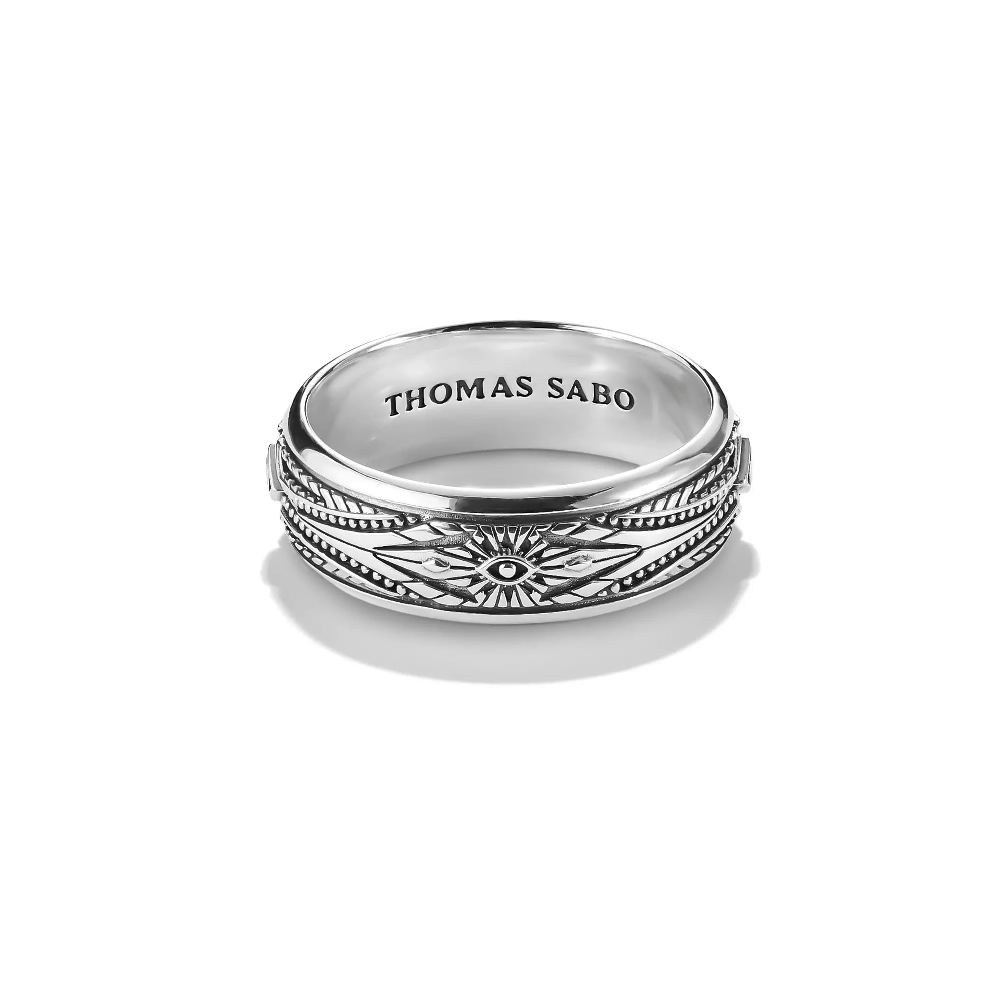 Thomas Sabo ELYNDRA Ring - Sterling Silber geschw. & Zirkonia - Weiß – Ansicht 2