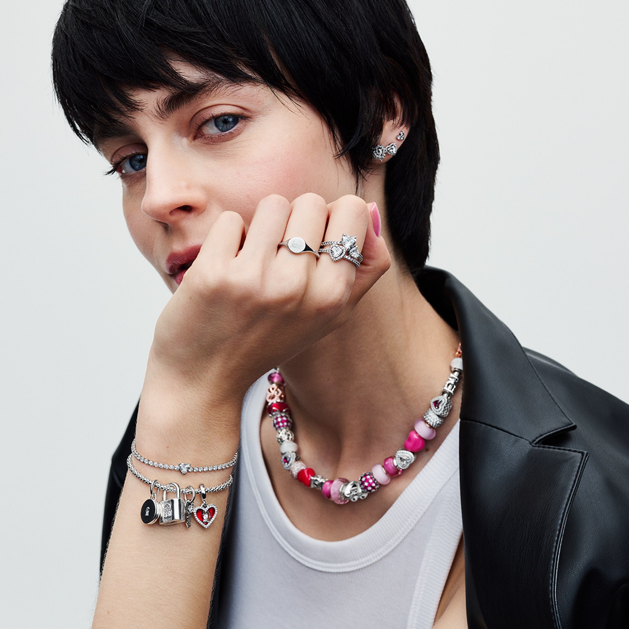 Pandora Gravierbarer Siegelring - Sterling Silber – Ansicht 5