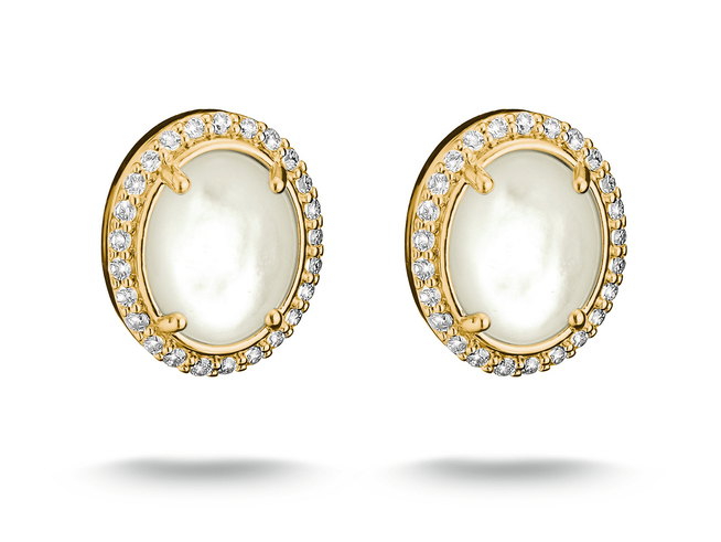 Thomas Sabo Deep Sea - H2354-M01-14 - Ohrstecker - 18K Gelbgold-Vergoldung