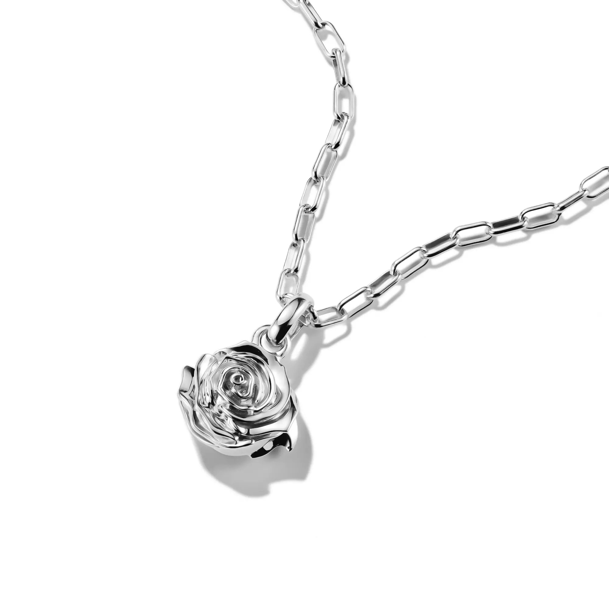 Thomas Sabo Connect - Rosenblüte - Charm mit Öse - Silber – Ansicht 2