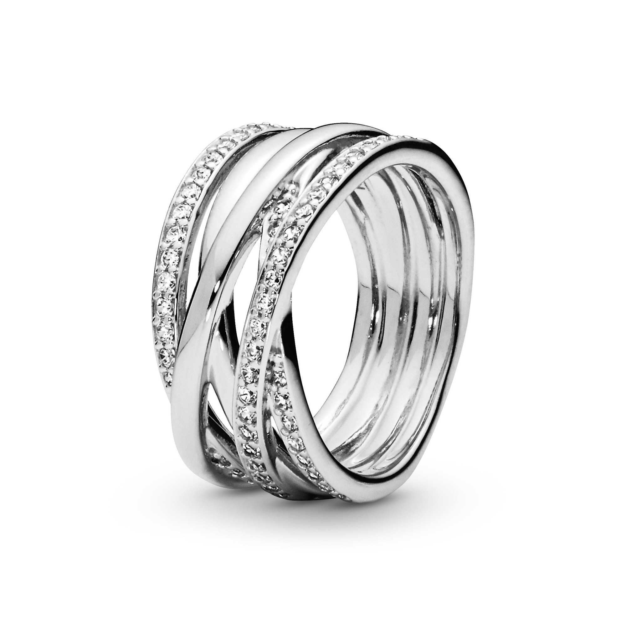 PANDORA Ring - Sterling Silber - Zirkonia