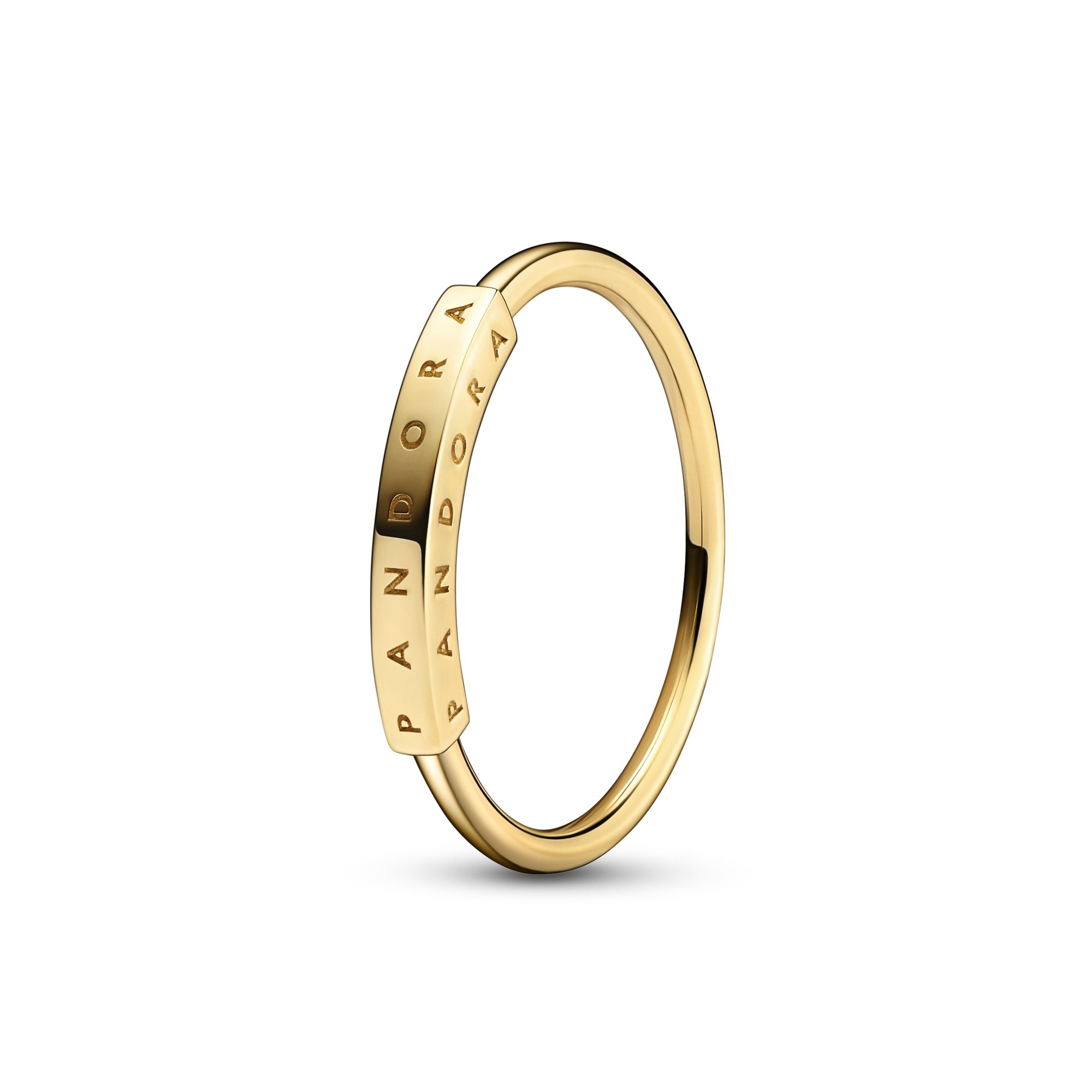 Pandora Signature I-D Ring - 585 Gelbgold