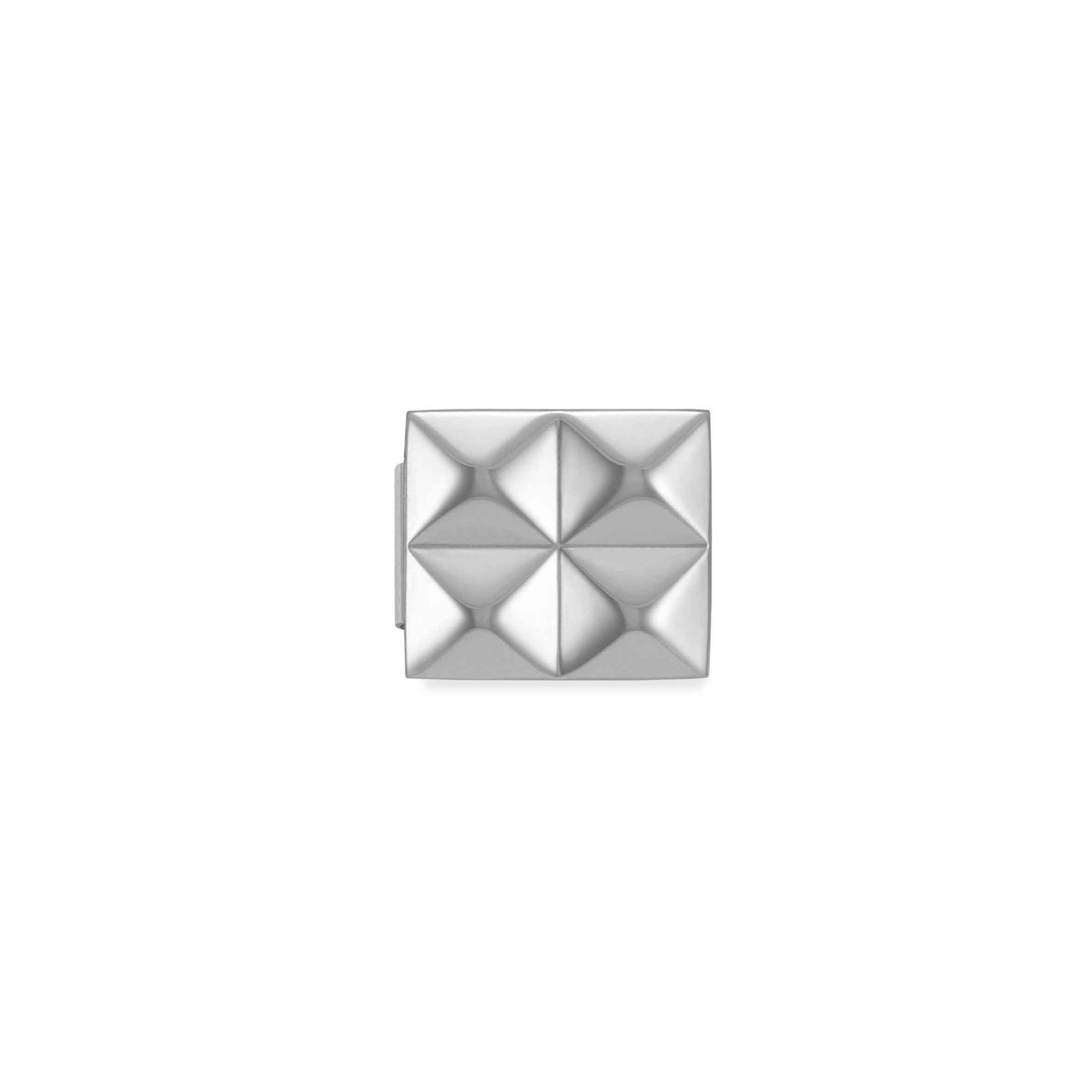 Nomination Classic GLAM Link Edelstahl - 4 kleine Pyramiden