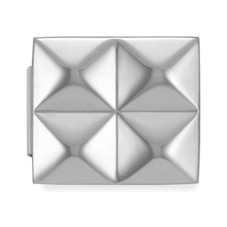 Nomination Classic GLAM Link Edelstahl - 4 kleine Pyramiden