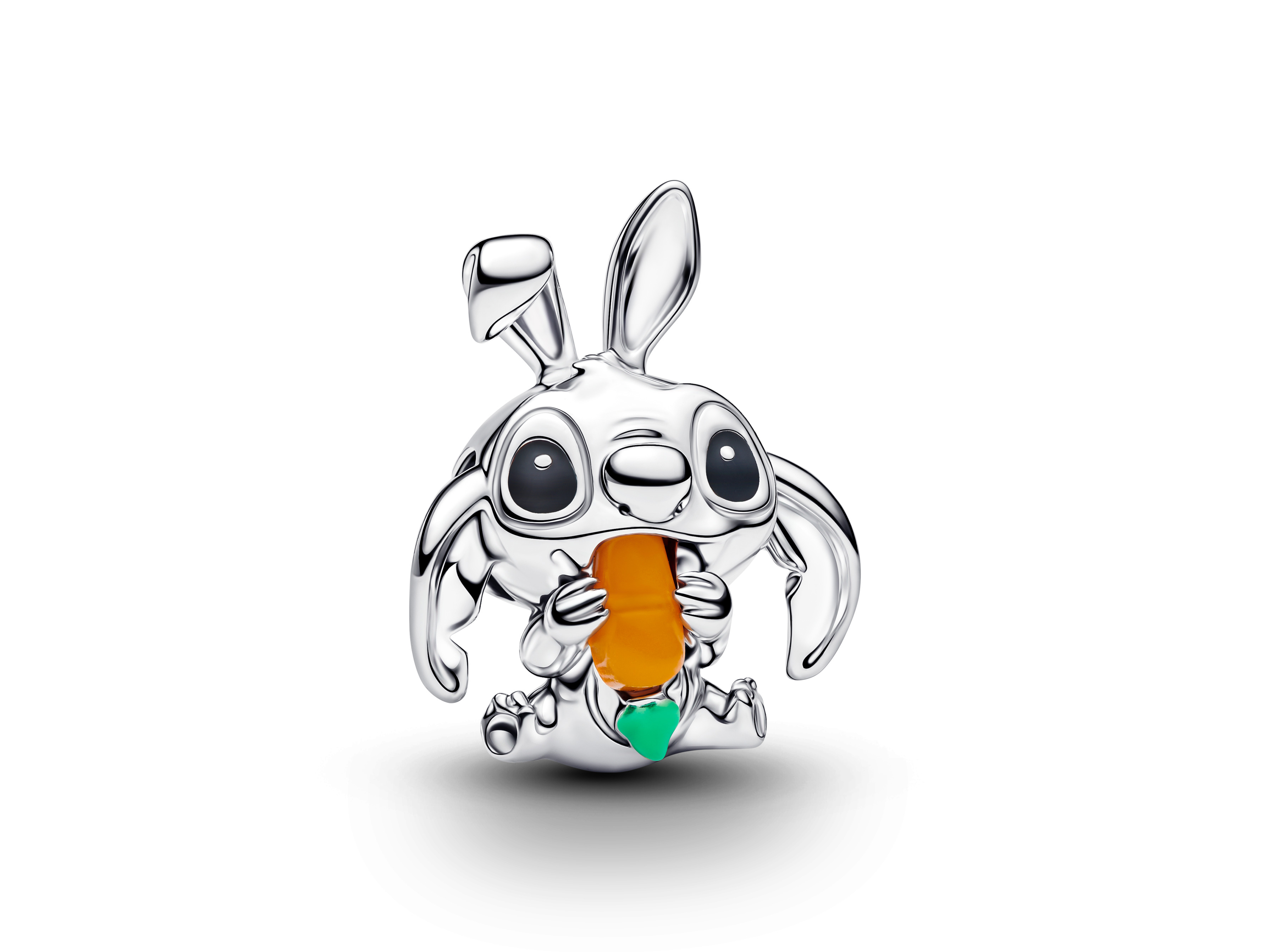 Pandora 794498C01 Disney Stitch Osterhase Hasi Charm - Sterling Silber - Emaille