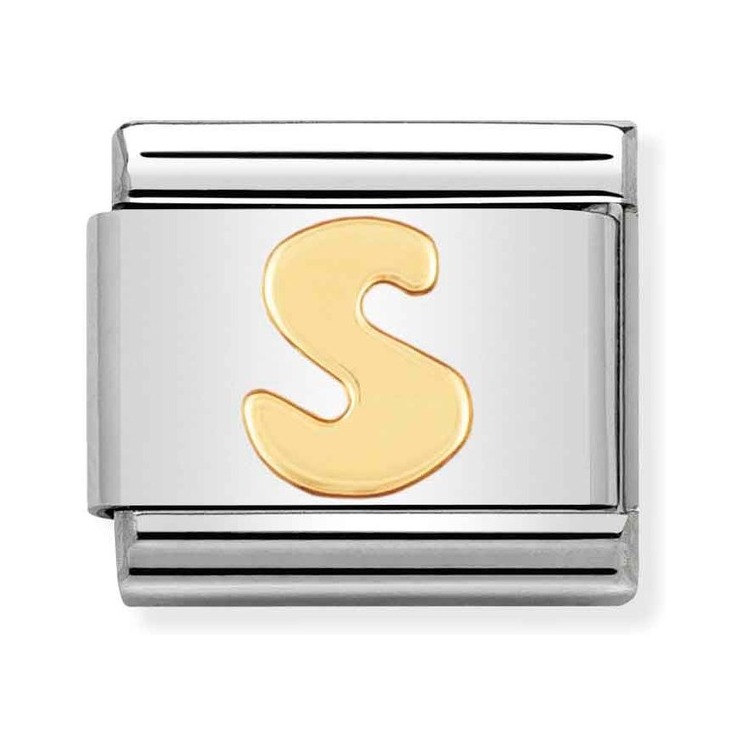 Nomination Classic Buchstabe S Element