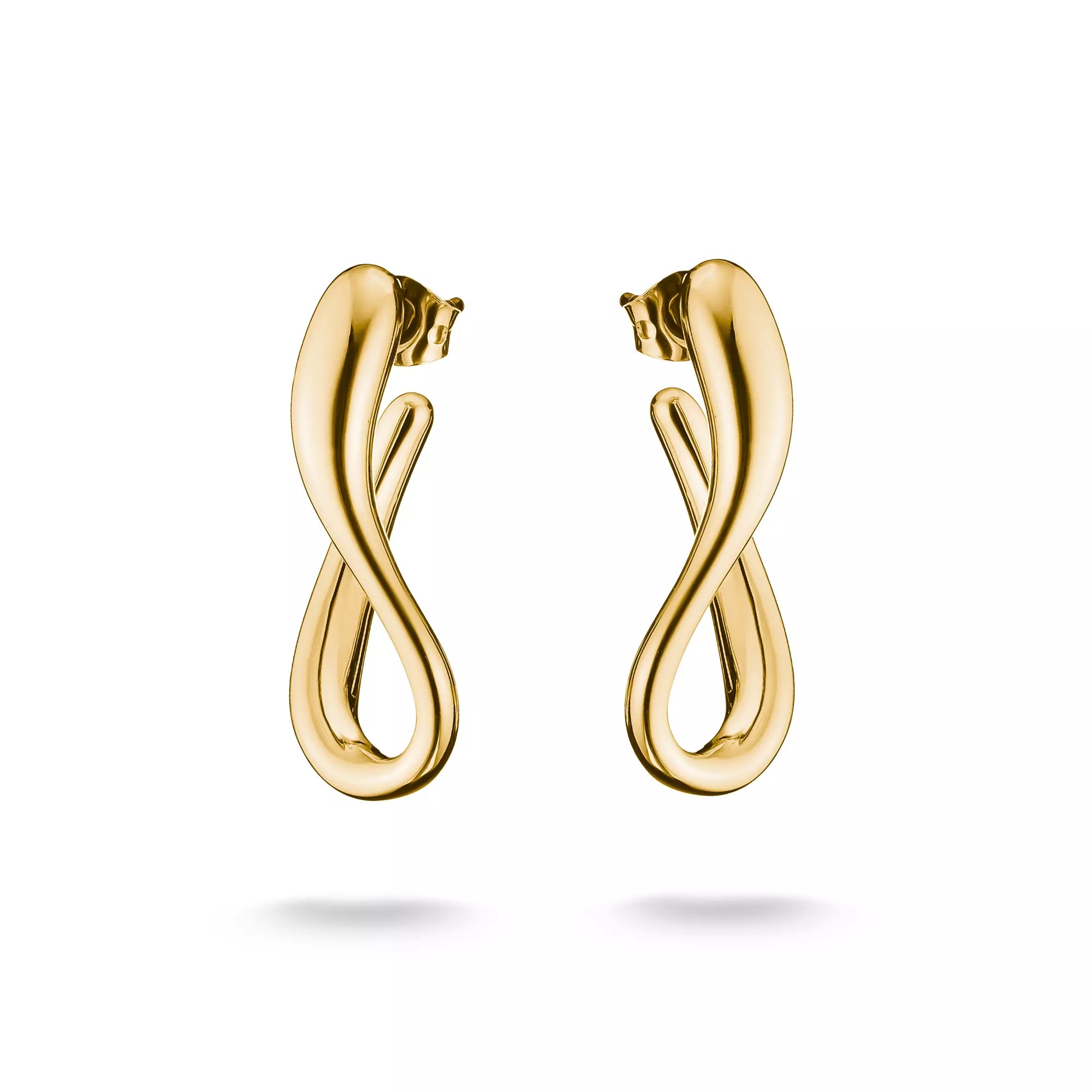 Thomas Sabo Creolen – vergoldet – 33,5 mm hoch