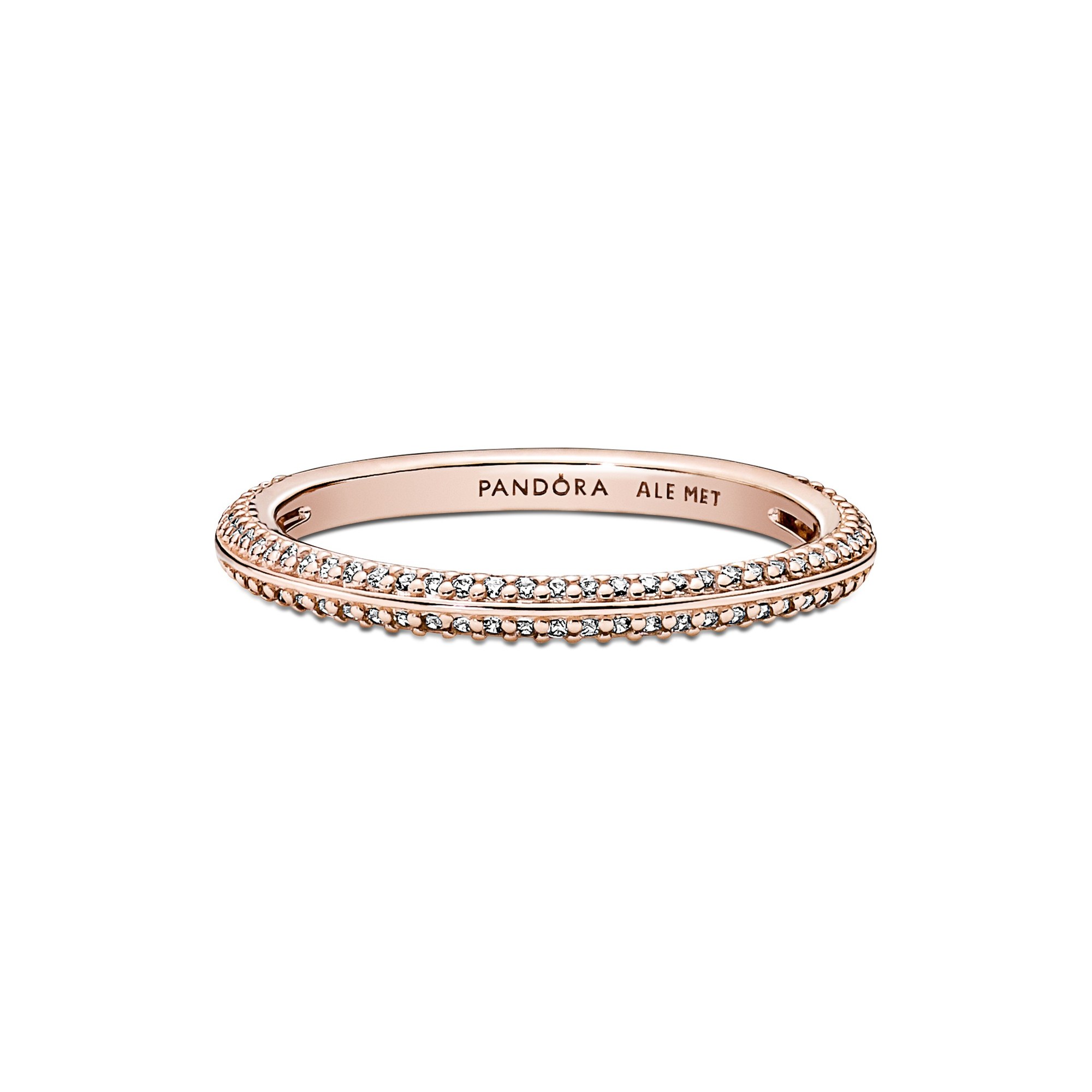 Pandora ME Ring - Pavé - Roségold Vergoldung - Zirkonia - klar Ansicht 2 – Ansicht 2