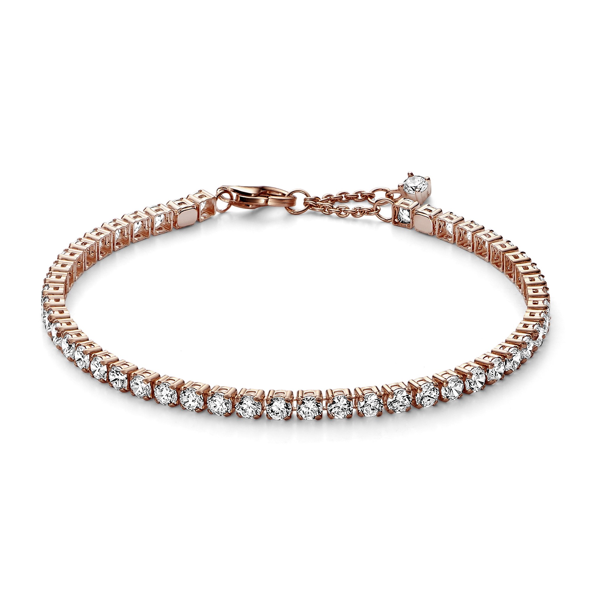 Pandora Funkelndes TennisArmband - Roségold Vergoldung