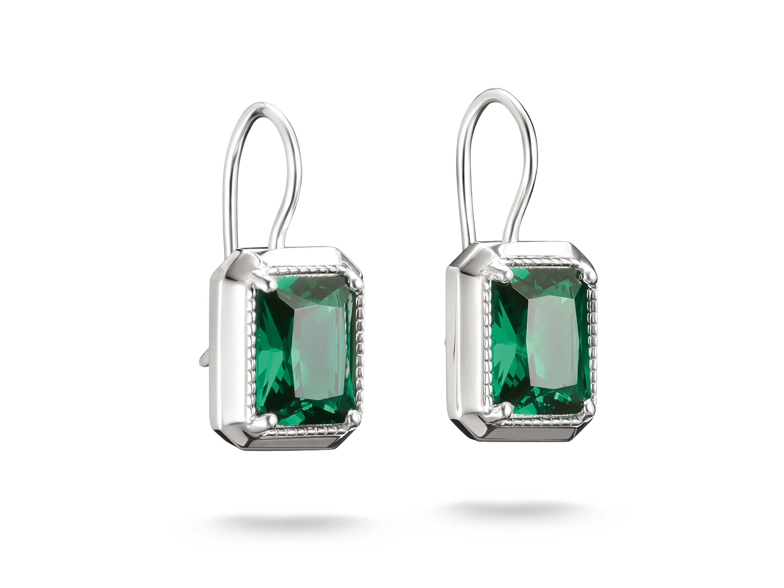 Thomas Sabo H2339-699-6 ELYNDRA Ohrringe - Silber & Keramik Stein - Grün
