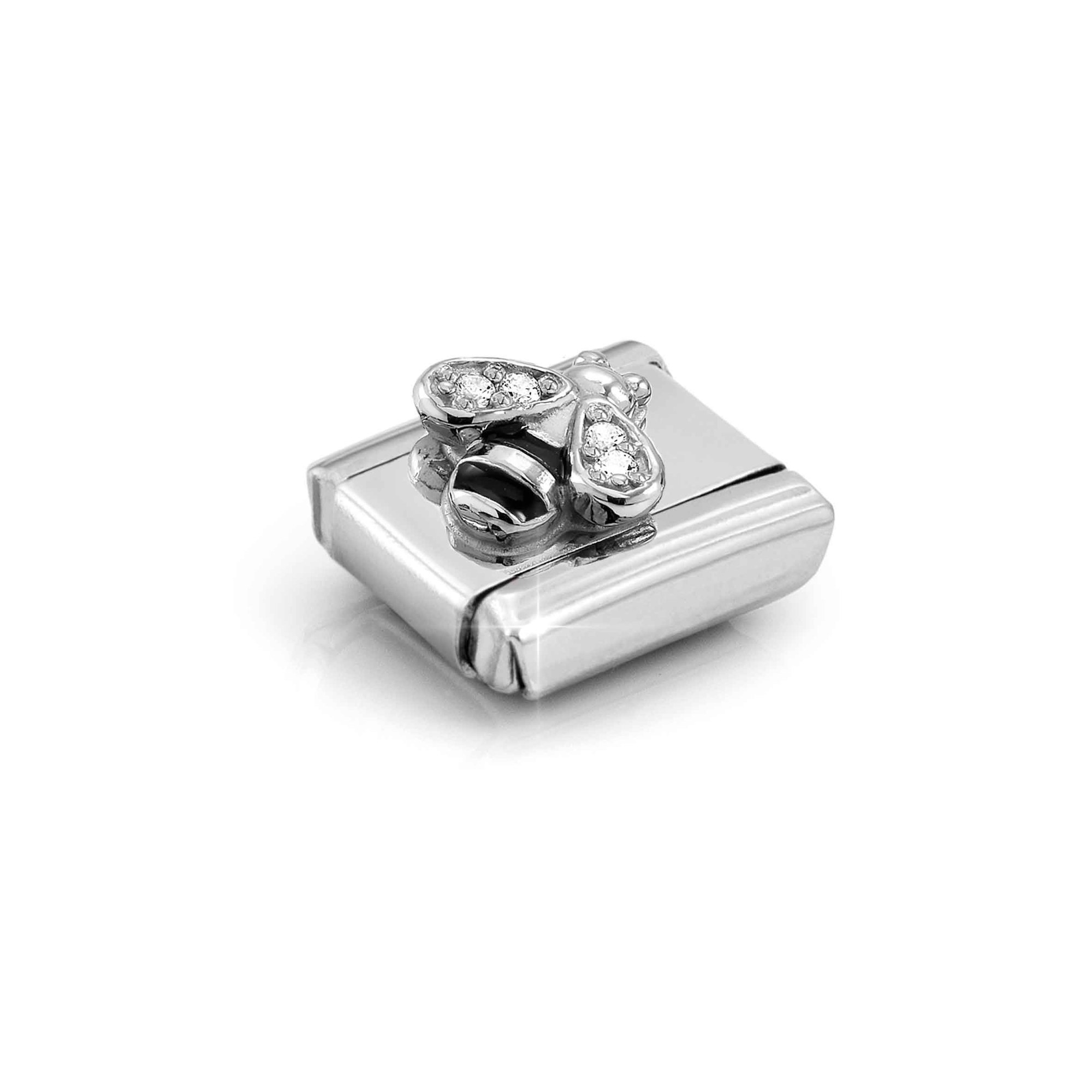 Nomination Composable Classic Charm Biene - Edelstahl, Sterling Silber, Zirkonia – Ansicht 4
