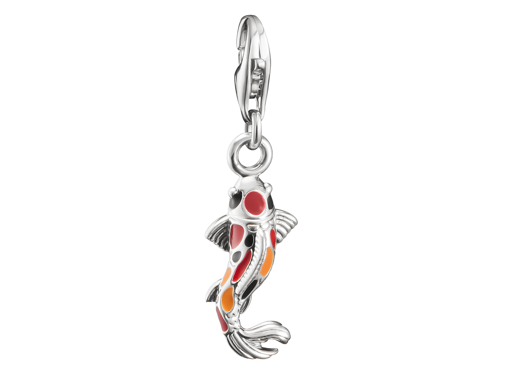 Thomas Sabo Connect - 2236-664-7 Tokyo Crush Charm Koi - Sterling Silber geschw. & Kaltemail - Bunt - Charm mit Öse