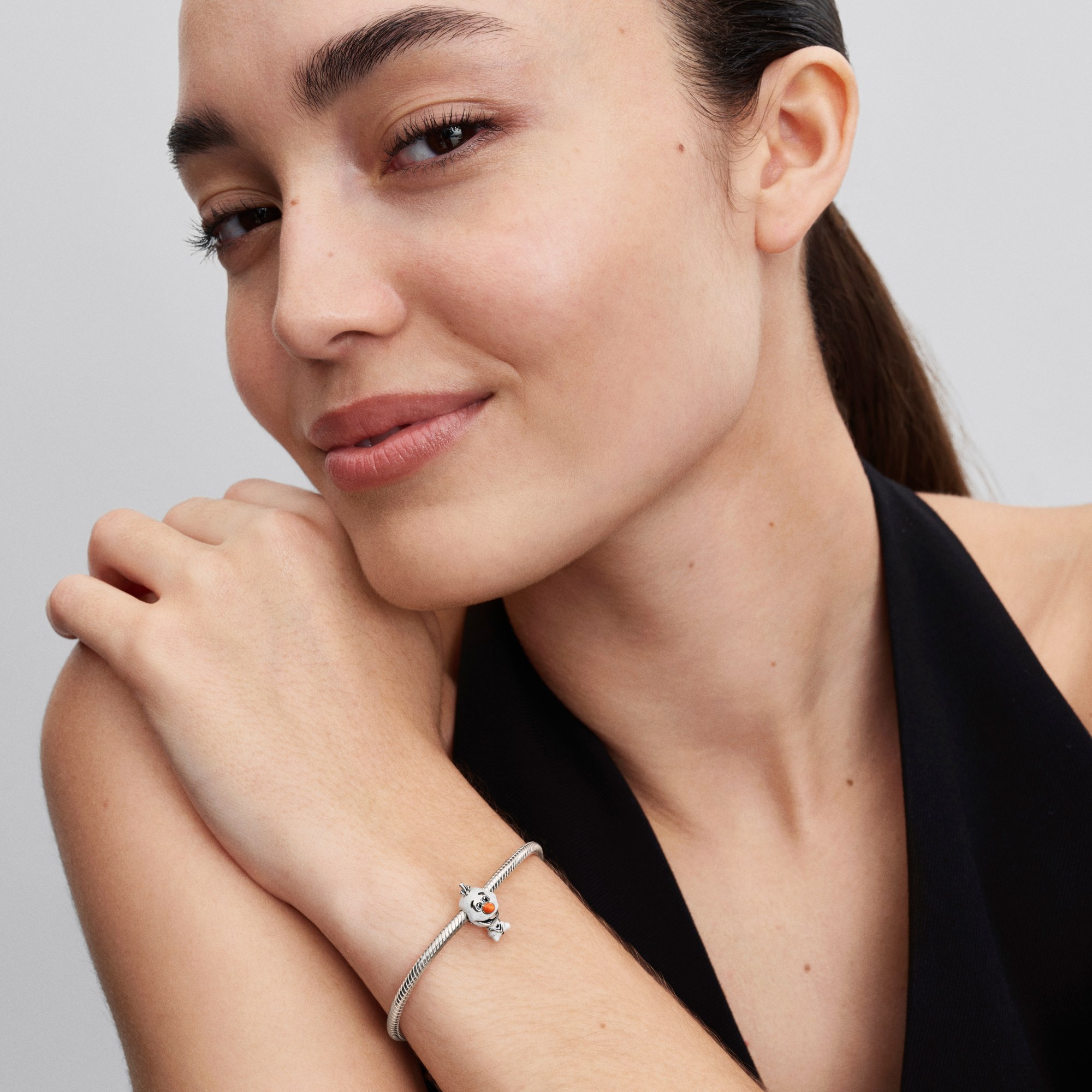 Pandora Disney Eiskönigin Olaf Charm - Sterling Silber - Emaille – Ansicht 5