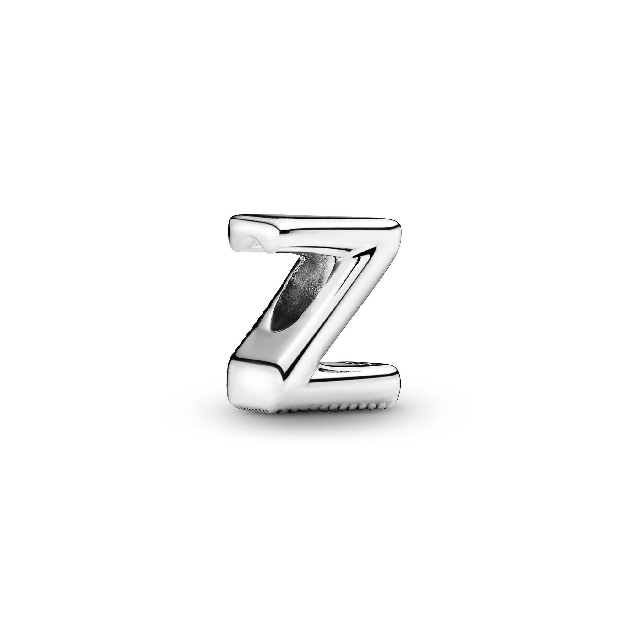 PANDORA Charm - Buchstabe Z - Letter Z - 925 Sterling Silber