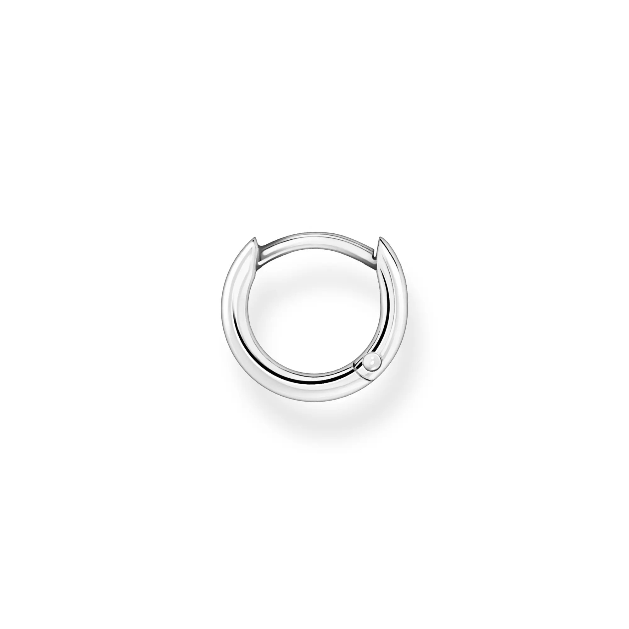 Thomas Sabo Einzel Creole klassisch silber – 12 mm hoch – Ansicht 2
