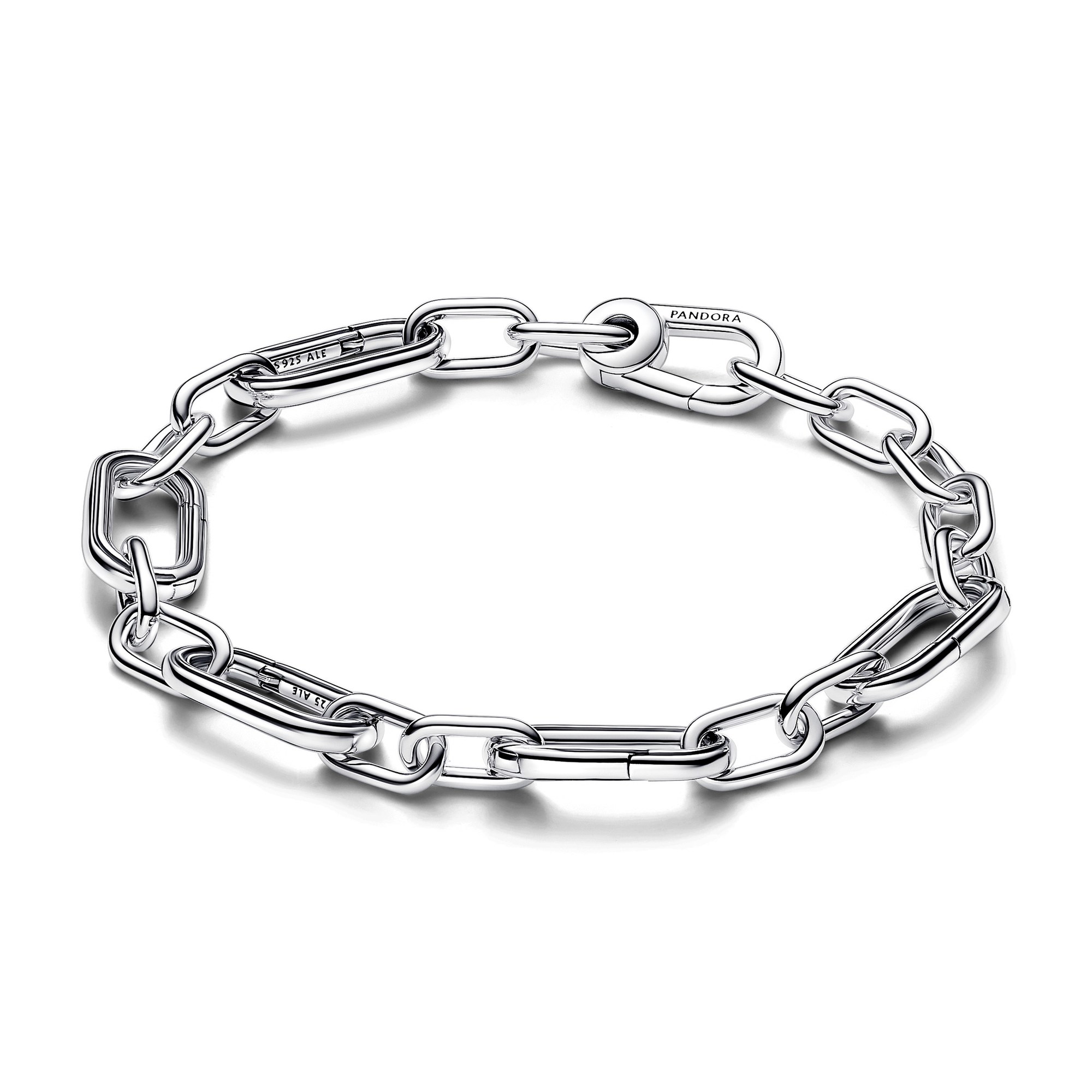 Pandora ME Fünf aufklappbare Links Gliederarmband - Sterling Silber - 15 cm