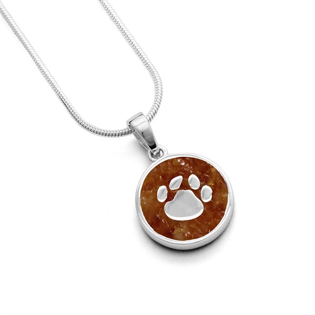 DUR Anhänger Lucky Dog Bernsteinsand - Sterling Silber - Bernstein – Ansicht 2