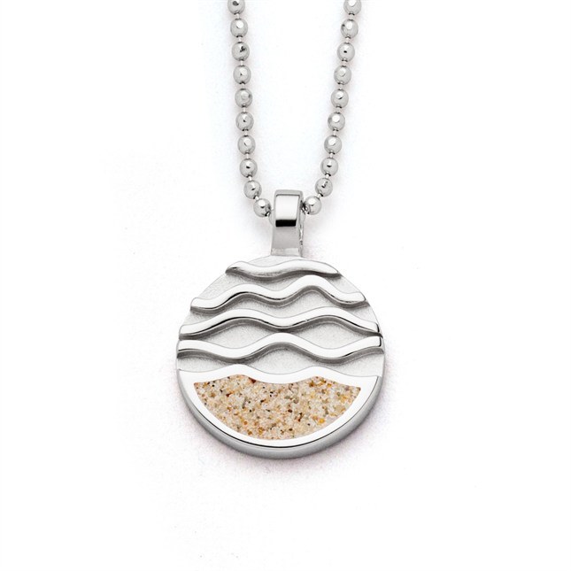 DUR Anhänger Strandwellen - P4046 - Sterling Silber – Ansicht 2