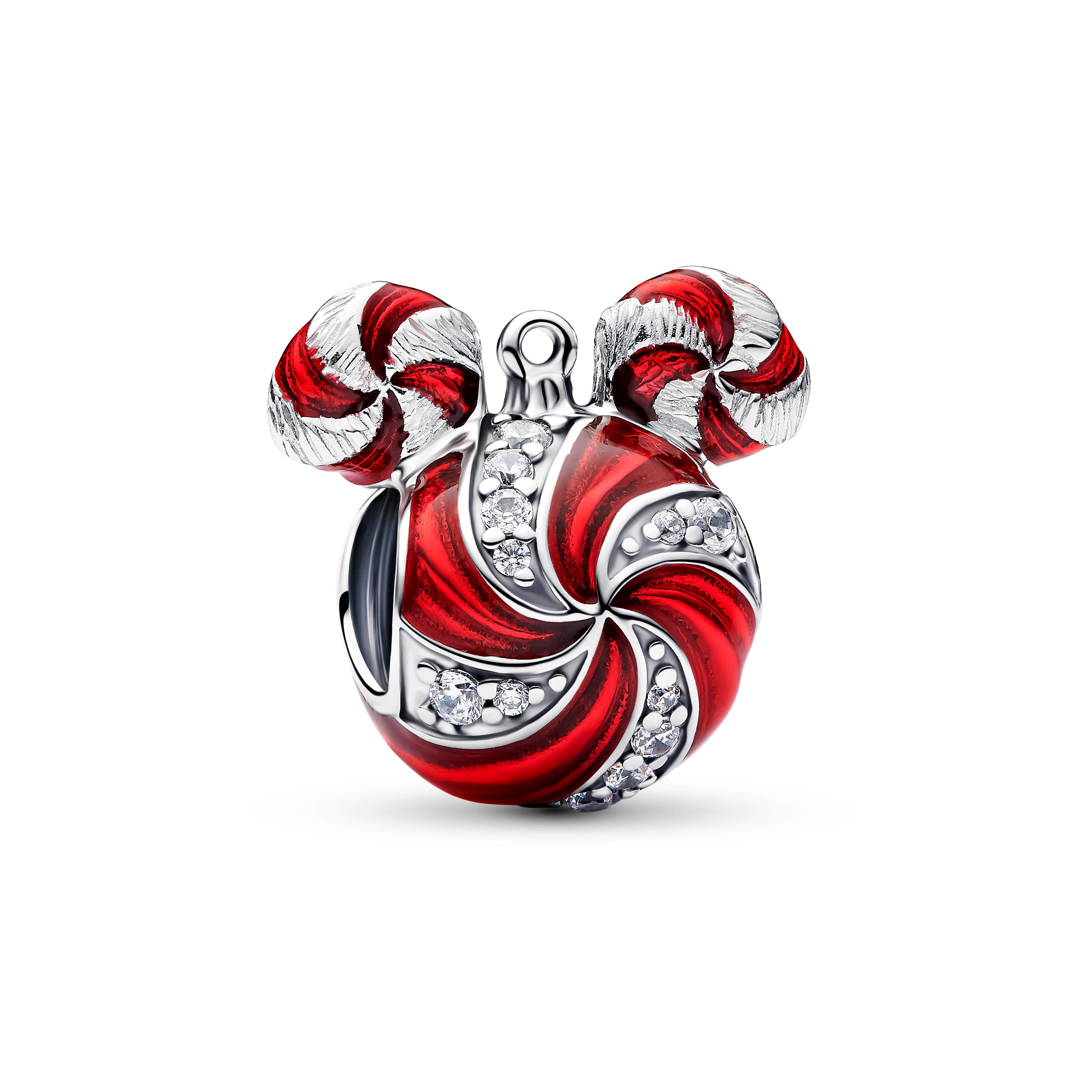 Pandora Disney - Charm Micky Maus Weihnachtskugel - Sterling Silber - 794948C01