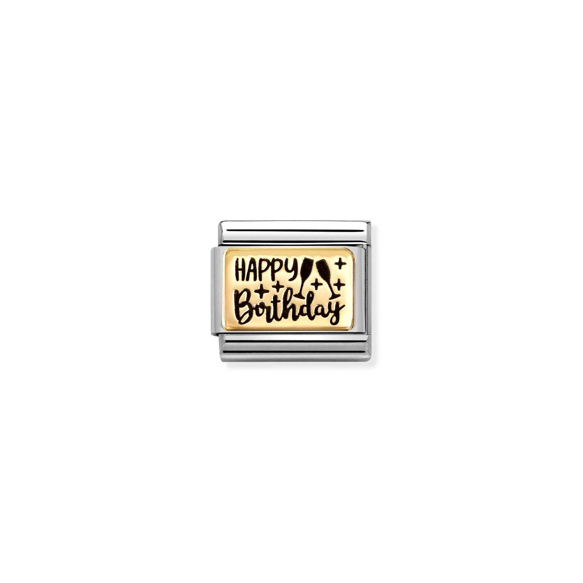 Nomination Happy Birthday Element - Classic Gold – Ansicht 2