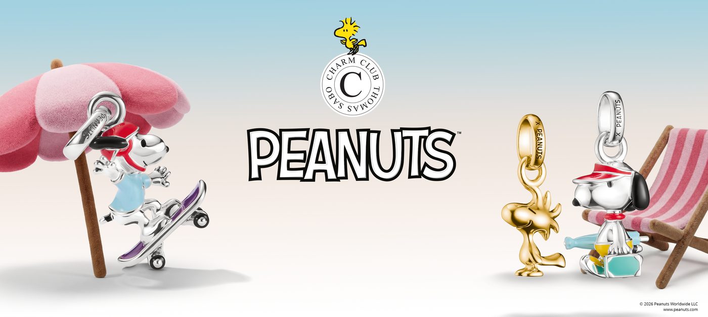 Thomas Sabo Charm Club Peanuts Charms mit Snoopy und Woodstock