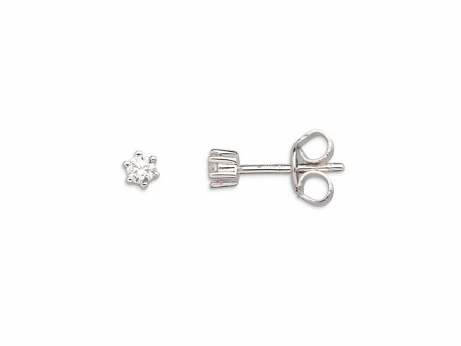 Xenox Sterling Silber Ohrringe XS3515N mit funkelndem Krappe Design, dezent und elegant, ideales Schmuckstück für jeden Anlass, hergestellt von Xenox, Ohrschmuck für moderne Frauen.